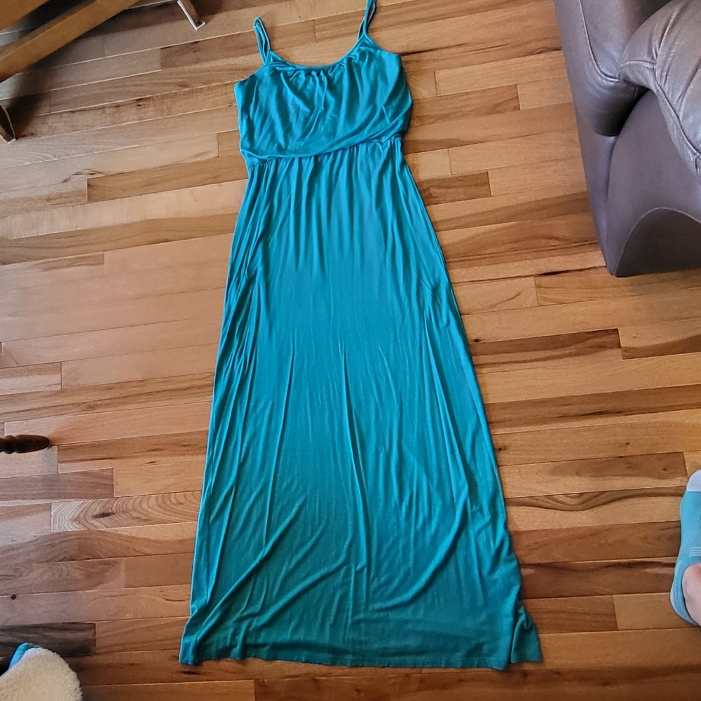 Turquoise Maxi Dress
